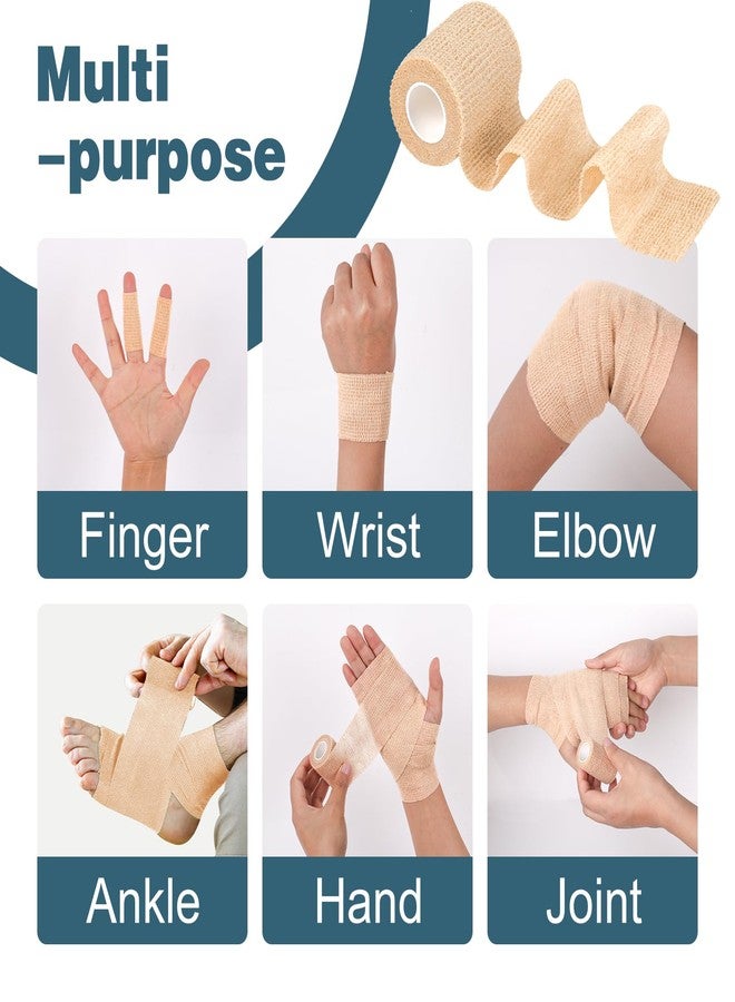 أزين ضمادة لاصقة ذاتية من AZEN، ضمادة مرنة متماسكة، - Image 3